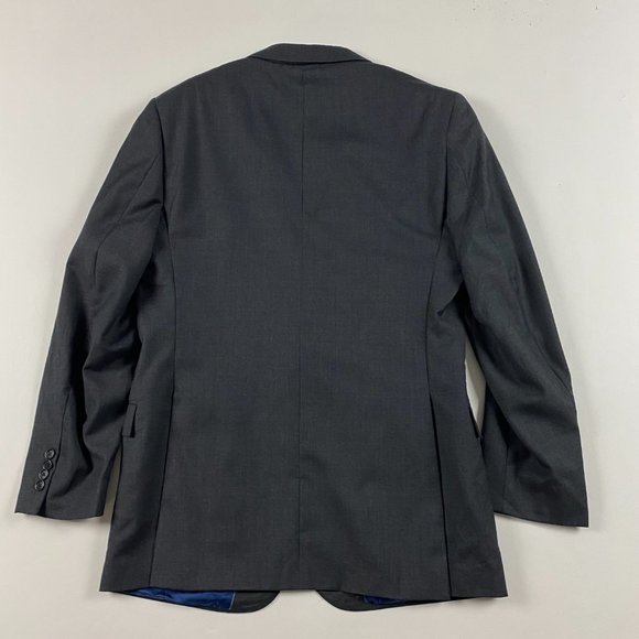 Brooks Brothers Regent Fit Blazer Sport Coat Men's 42L Fits 40 L Gray Barberis - Picture 3 of 15